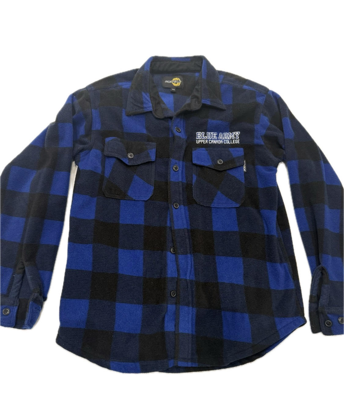 BBC - Plaid Jacket "Blue Army"