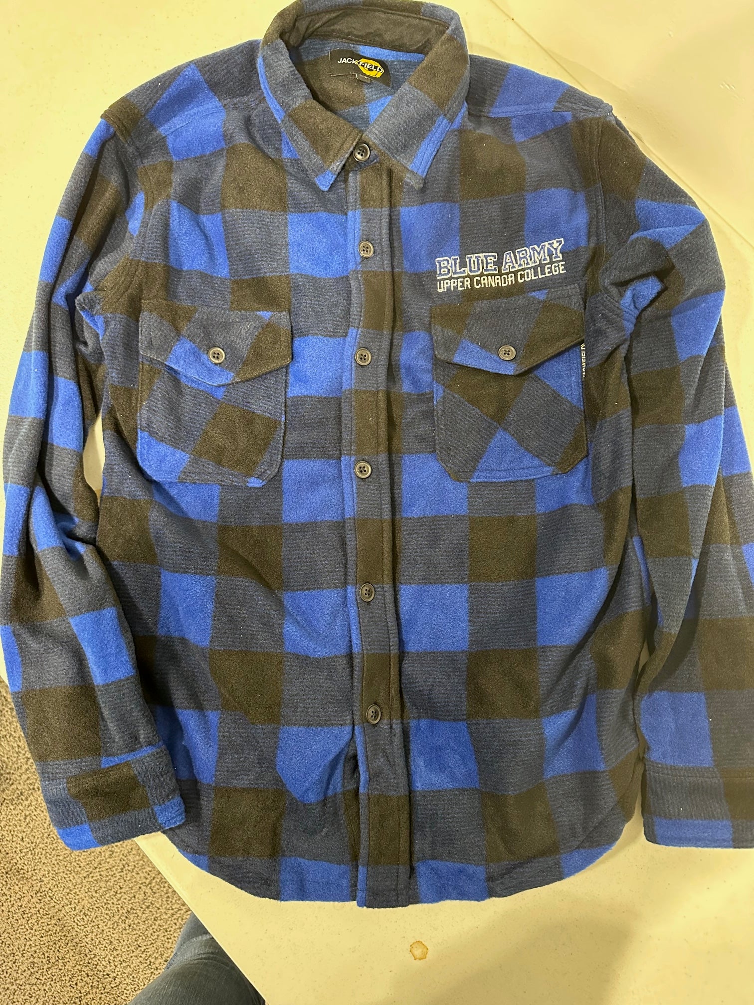 BBC - Plaid Jacket "Blue Army"